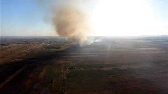 آتش زدن و غارت خانه ها در تل رفعت توسط پ.ک.ک/پ.ی.د