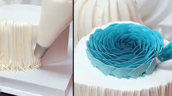 دیزاین کیک عروسی + فیلم