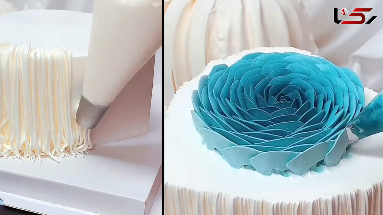 دیزاین کیک عروسی + فیلم
