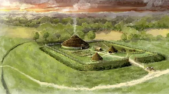 کشف ویلاهای مدفون عصرآهن در انگلستان