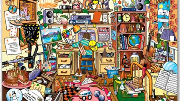 اتاق به هم ریخته و شلوغ خوب است یا بد؟