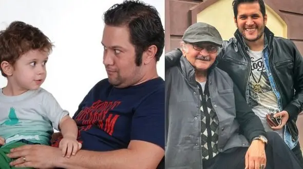 پیام تبریک متفاوت سیاوش خیرابی به مناسبت روز پدر +عکس