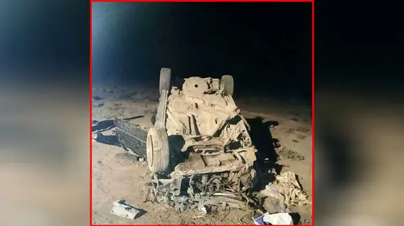 فاجعه مرگبار باعث جان دادن کودک 6 ساله مقابل چشمان پدرش شد / در جاجرم رخ داد+ عکس