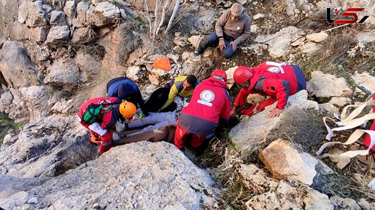 نجات جان گردشگر مفقود شده در ارتفاعات لیوس
