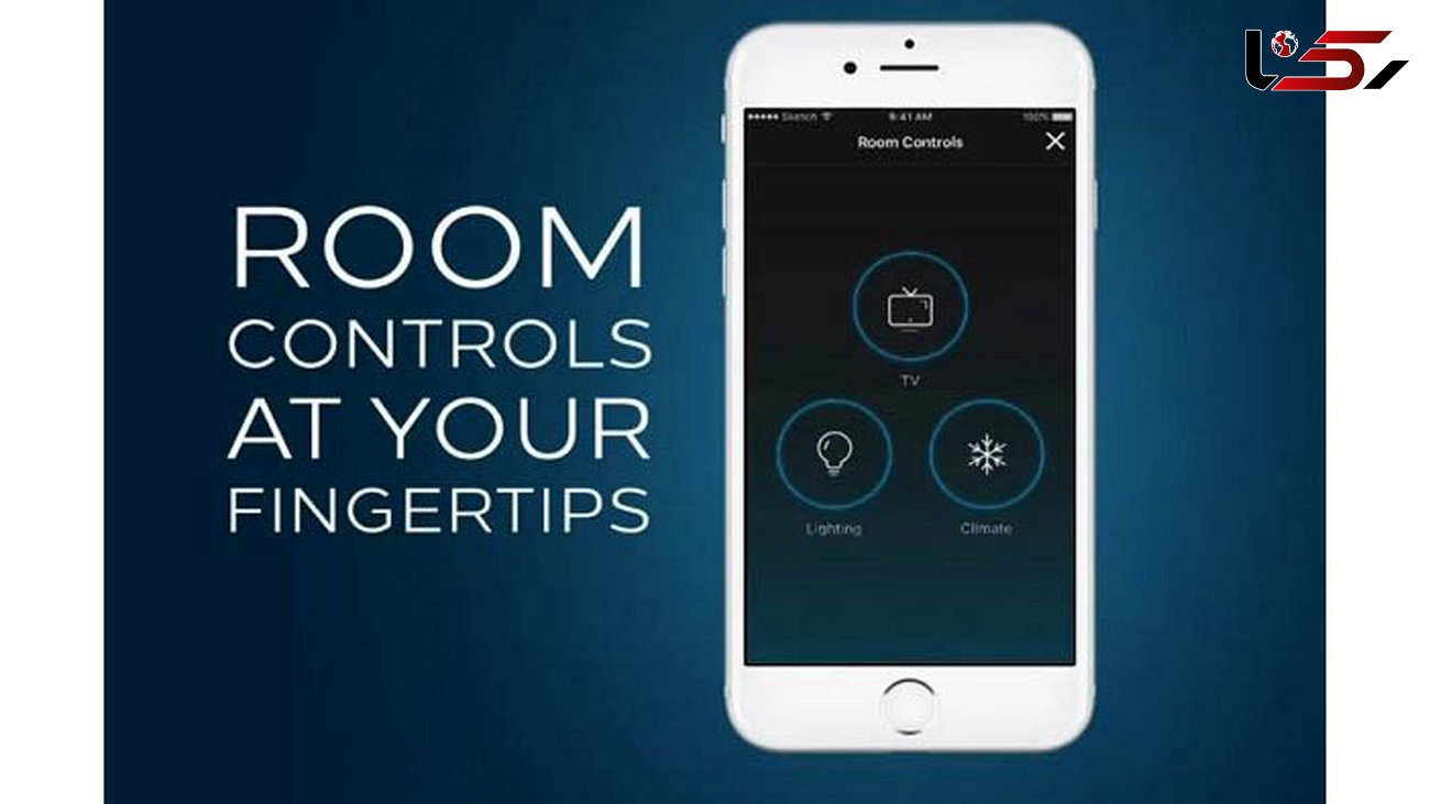 کنترل اتاق هتل با گوشی هوشمند