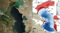 طی ۱۸ سال سطح آب دریای کاسپین حدود ۳۶هزار کیلومترمربع کاهش یافت/ شمال ایران در خطر گرد و غبار و خشکی