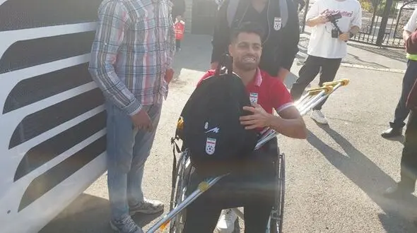 اظهارنظر جالب پورعلی‌گنجی درباره صحنه مصدومیت/ بدنم می‌ لرزد