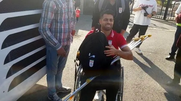 اظهارنظر جالب پورعلی‌گنجی درباره صحنه مصدومیت/ بدنم می‌ لرزد