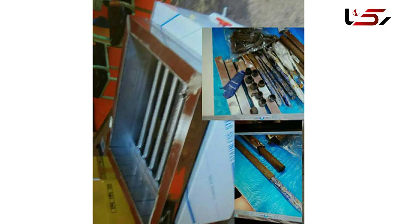 کباب پز تریاکی در فرودگاه امام کشف شد +عکس 