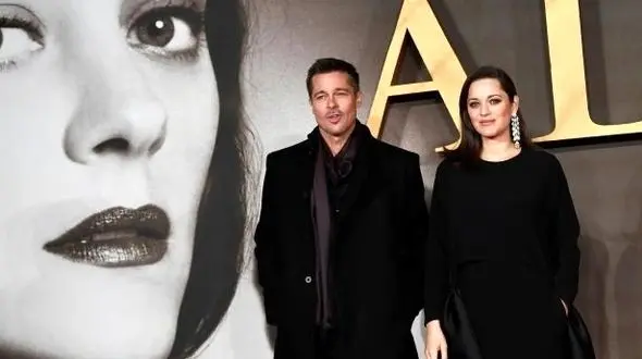 برد پیت و ماریون کوتیار روی فروش قرمز متفقین +عکس 