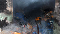 آتش  کارگاه خرما در شادگان را سوزاند