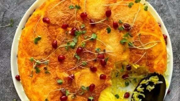 طرز تهیه ته چین سیب زمینی به ساده ترین روش در خانه