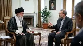لاریجانی گفت که فعلا به کسی نگو ! / روایت رئیس صدا و سیما از چگونگی اعلام خبر شهادت رهبر انقلاب + فیلم
