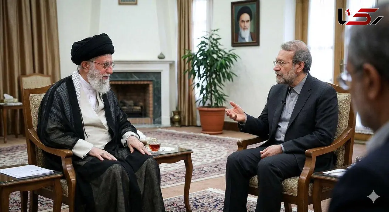 لاریجانی گفت که فعلا به کسی نگو ! / روایت رئیس صدا و سیما از چگونگی اعلام خبر شهادت رهبر انقلاب + فیلم