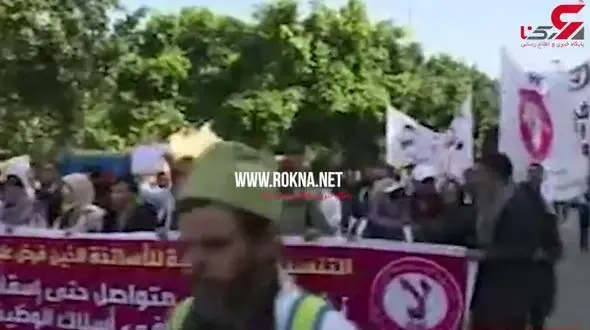 تظاهرات اعتراضی استادان دانشگاه / تجمع اعتراضی به خشونت کشید+ فیلم