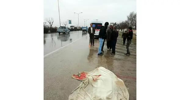 مرگ تلخ عابر پیاده در آرین شهر