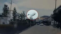 انفجار وحشتناک تانکر حامل گاز مایع در خیابان / راننده ای که خونسردانه زنده ماند + فیلم / چین