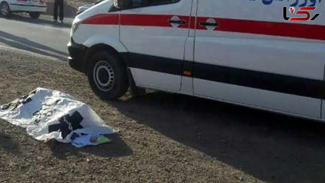  تصادف مرگبار پراید با کامیون در جهرم 