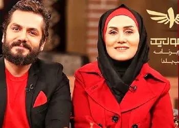 عکس ها / نگاهی به چیدمان خانه دوبلکس زیبای عباس غزالی بازیگر یوزارسیف / مجسمه دیواری سه بعدی فلامینگو تا .../ کلا رنگ قرمز دوس داره ...