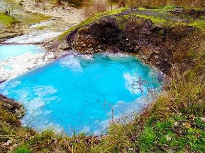 گرمای دلنشین چشمه بلیران مازندران؛ بهترین مقصد پاییزی + عکس