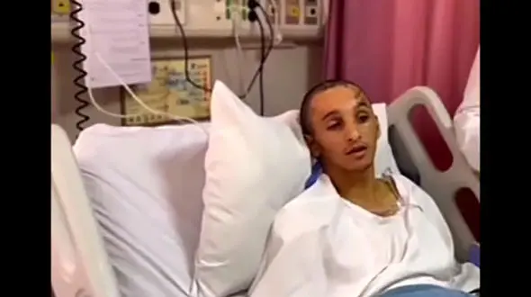 اولین فیلم از آرمان امیدی پس از ترخیص شدن از بیمارستان