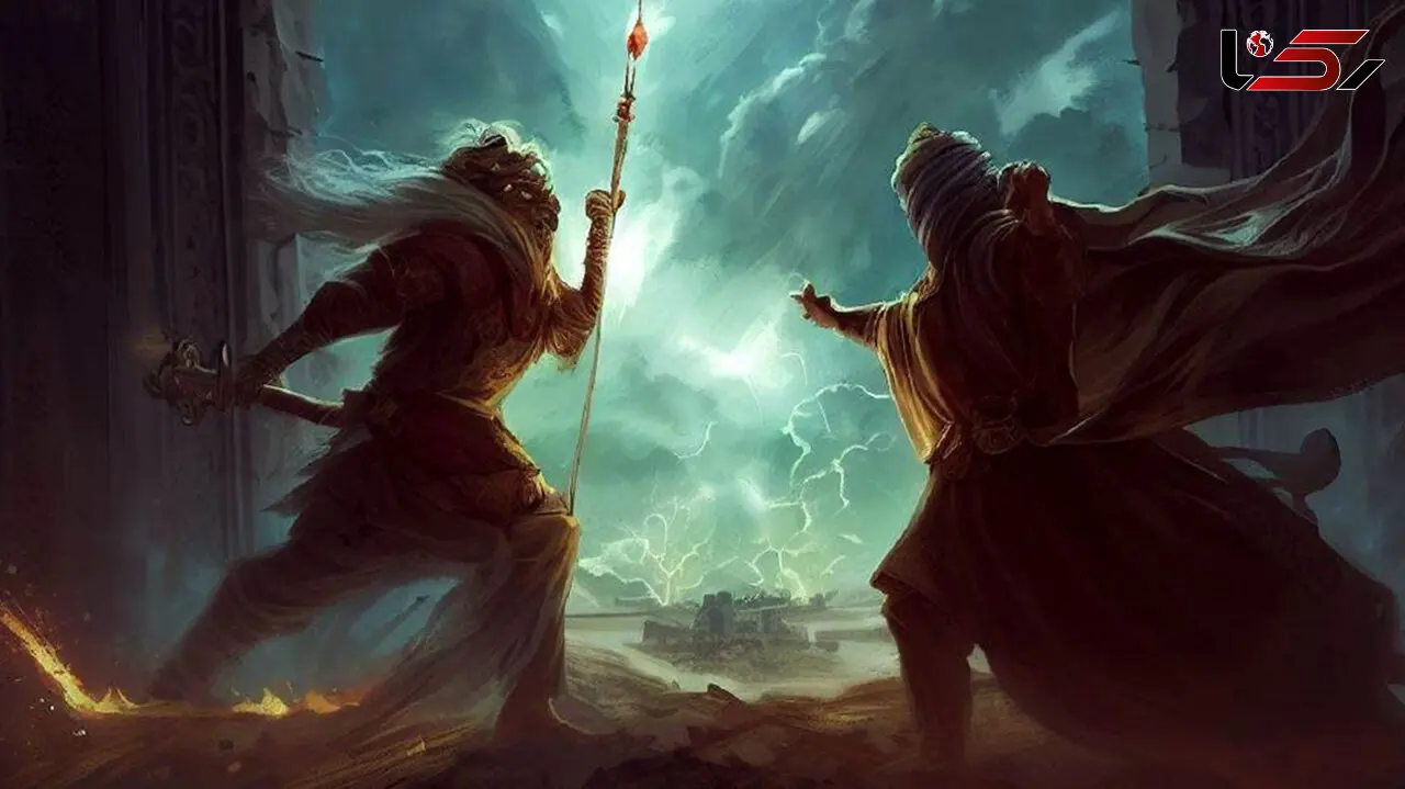نبرد رستم و اسفندیار از دید هوش مصنوعی + عکس
