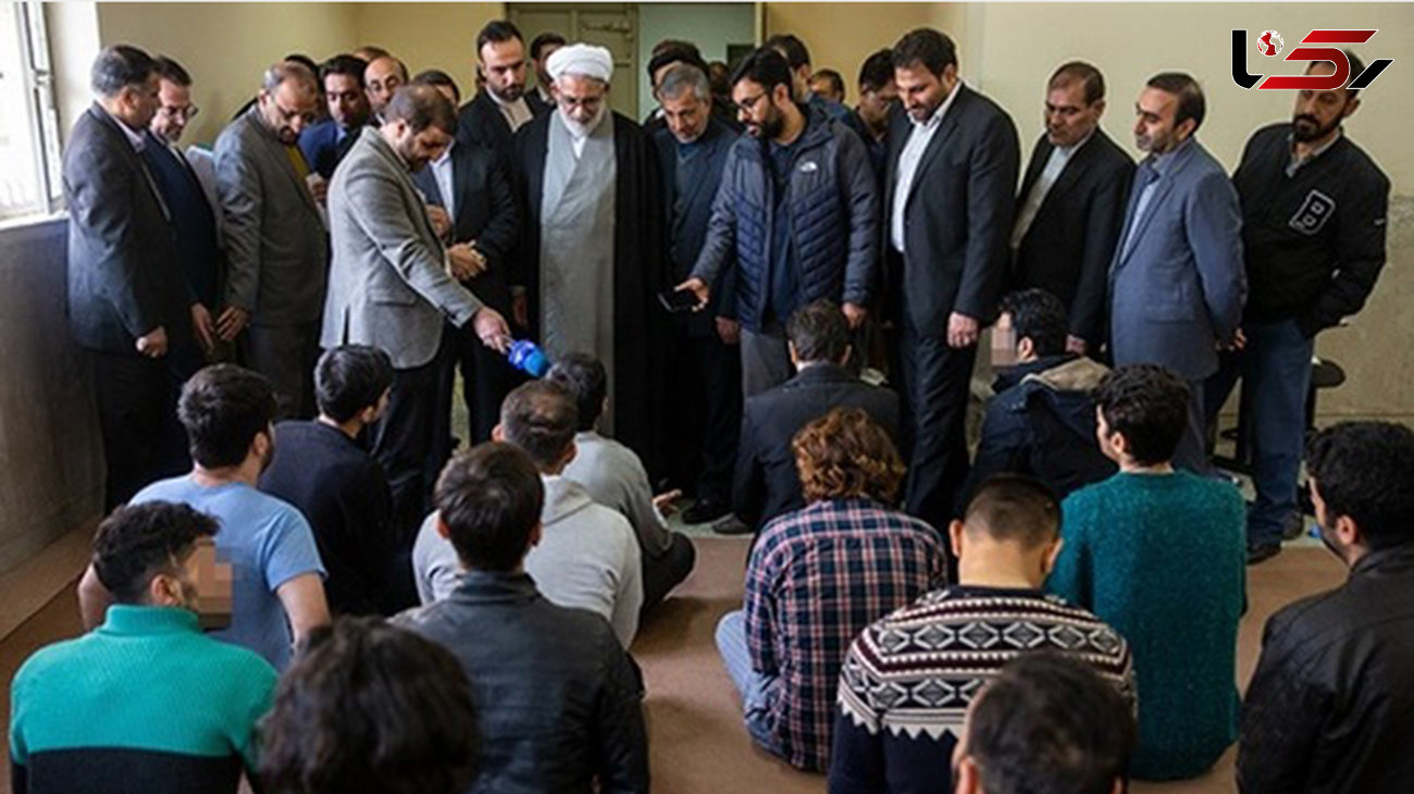 بازدید دادستان کل کشور از زندان های بزرگ تهران و دیدار با بازداشت شدگان اخیر