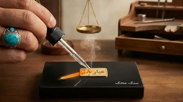 نحوه تشخیص طلای 18 عیار