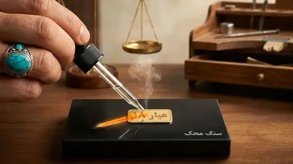 نحوه تشخیص طلای 18 عیار