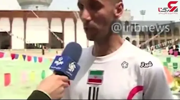 ۵ کیلومتر روپایی با توپ فوتبال +فیلم