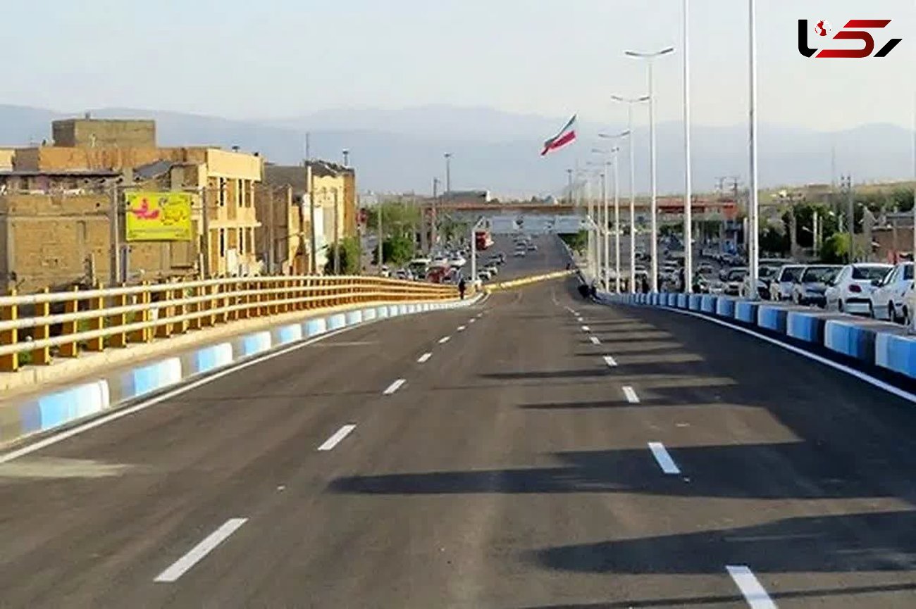 پایان آسفالت پل روگذر شهدای جاویدالاثر خرم آباد
