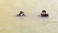 فیلم جستجو برای پیدا کردن جسد ماهیگیر غرق شده در خرم آباد + عکس