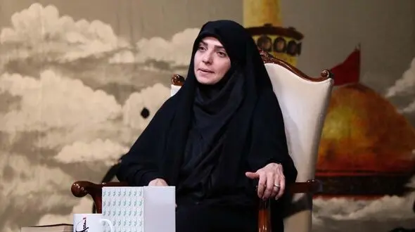 عزاداری خانم مجری تلویزیون با پروتکل بهداشتی + فیلم 