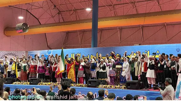 گزارش تصویری از اختتامیه شانزدهمین جشنواره بین المللی فرهنگ و اقتصاد اقوام ایران زمین