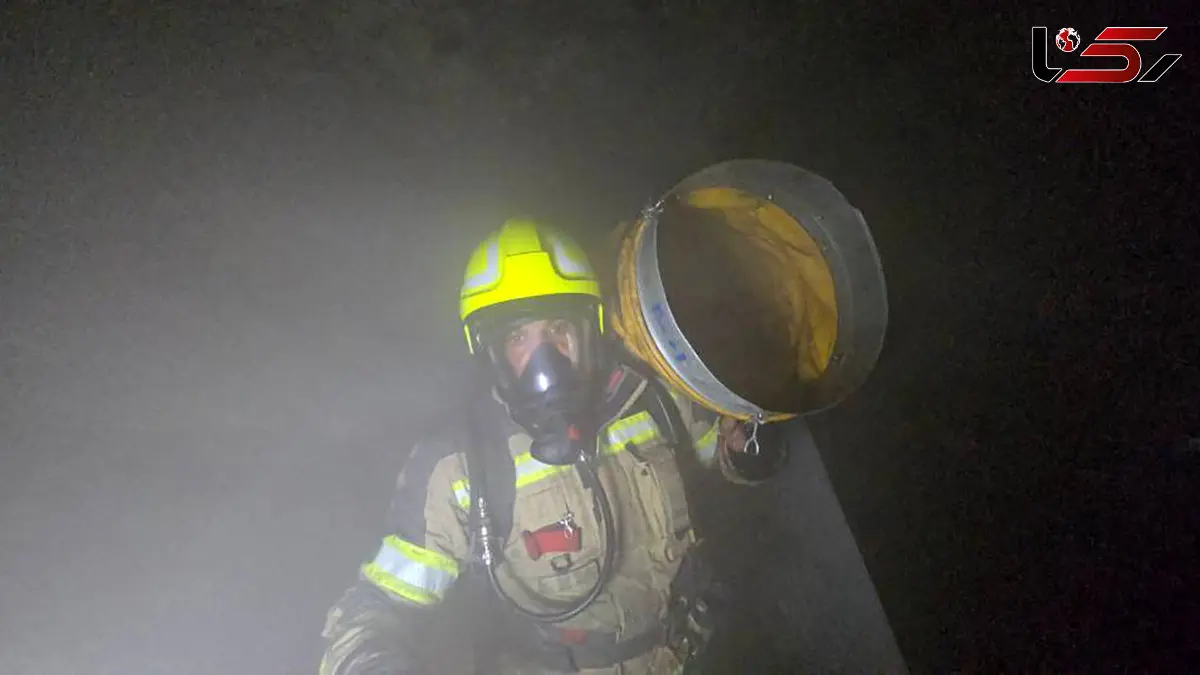 معجزه در خیابان 12  فروردین / 24 نفر از زیر خاکستر بیرون آمدند + فیلم