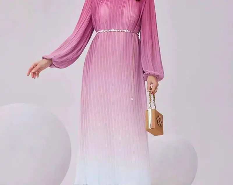 پیراهن آبرنگی شیک زنانه