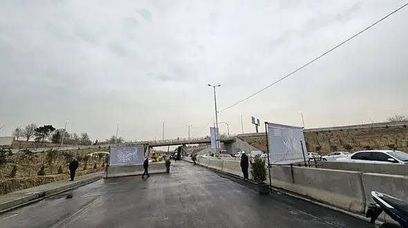 بهره‌برداری از تقاطع بزرگراه سعیدی و متوسلیان
