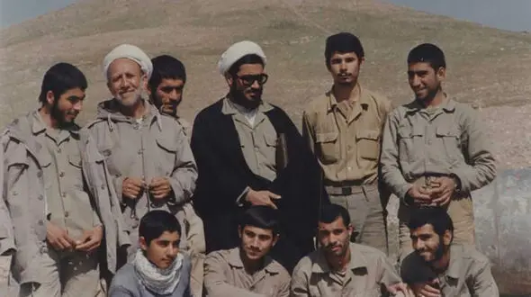 آسمانی شدن عمو مهاجر جبهه ها / اندیمشکی ها اشک ریختند + عکس