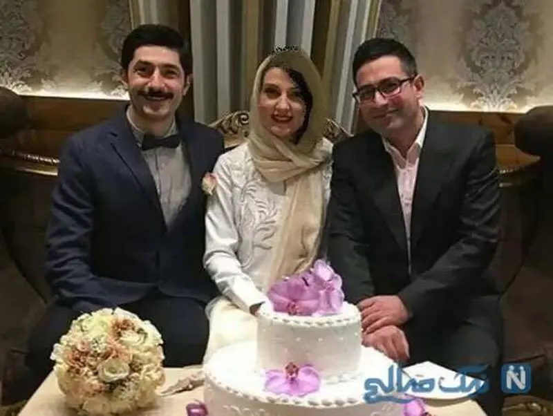 کیک عروسی بازیگران