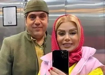 فیلم جشن تولد صبا راد مجری سابق تلویزیون در کنار همسرش مانی رهنما