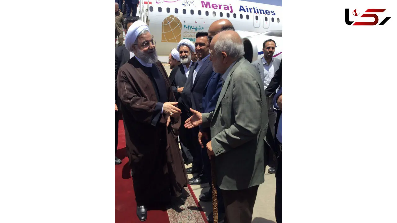 روحانی وارد اصفهان شد
