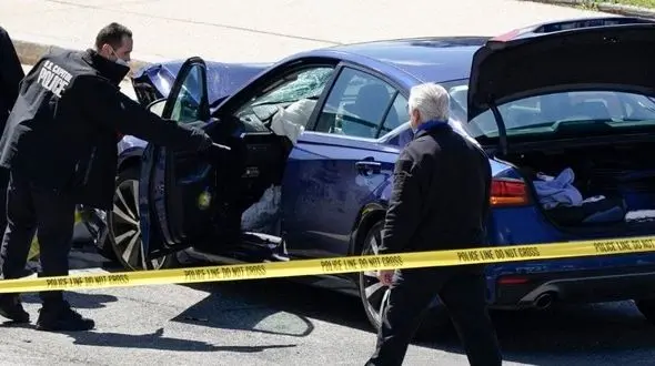 کشته شدن یک پلیس در حمله به  ساختمان کنگره آمریکا + عکس