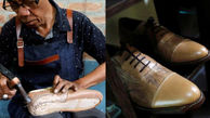 ساخت کفش با پوست پای مرغ 