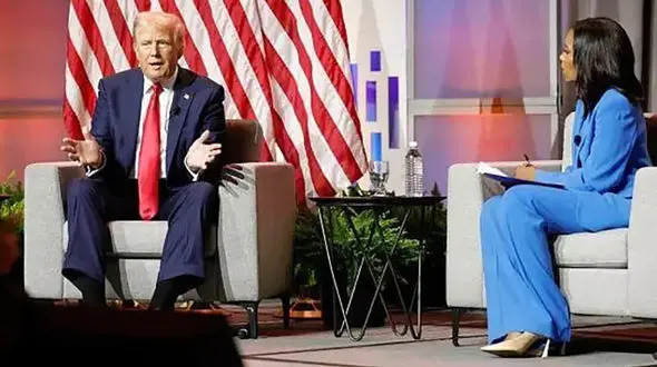 نخستین مناظره ترامپ و هریس؛ بدون نوشته و با میکروفون خاموش