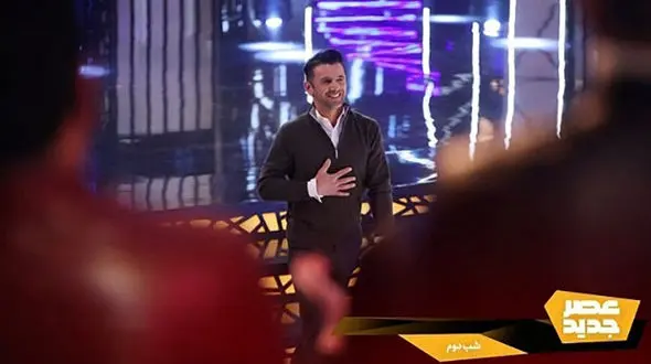 امین حیایی دکور جدید «عصر جدید» را لو داد! + فیلم