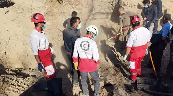 مرگ آتشین یک مرد با سقوط در کوره زغال