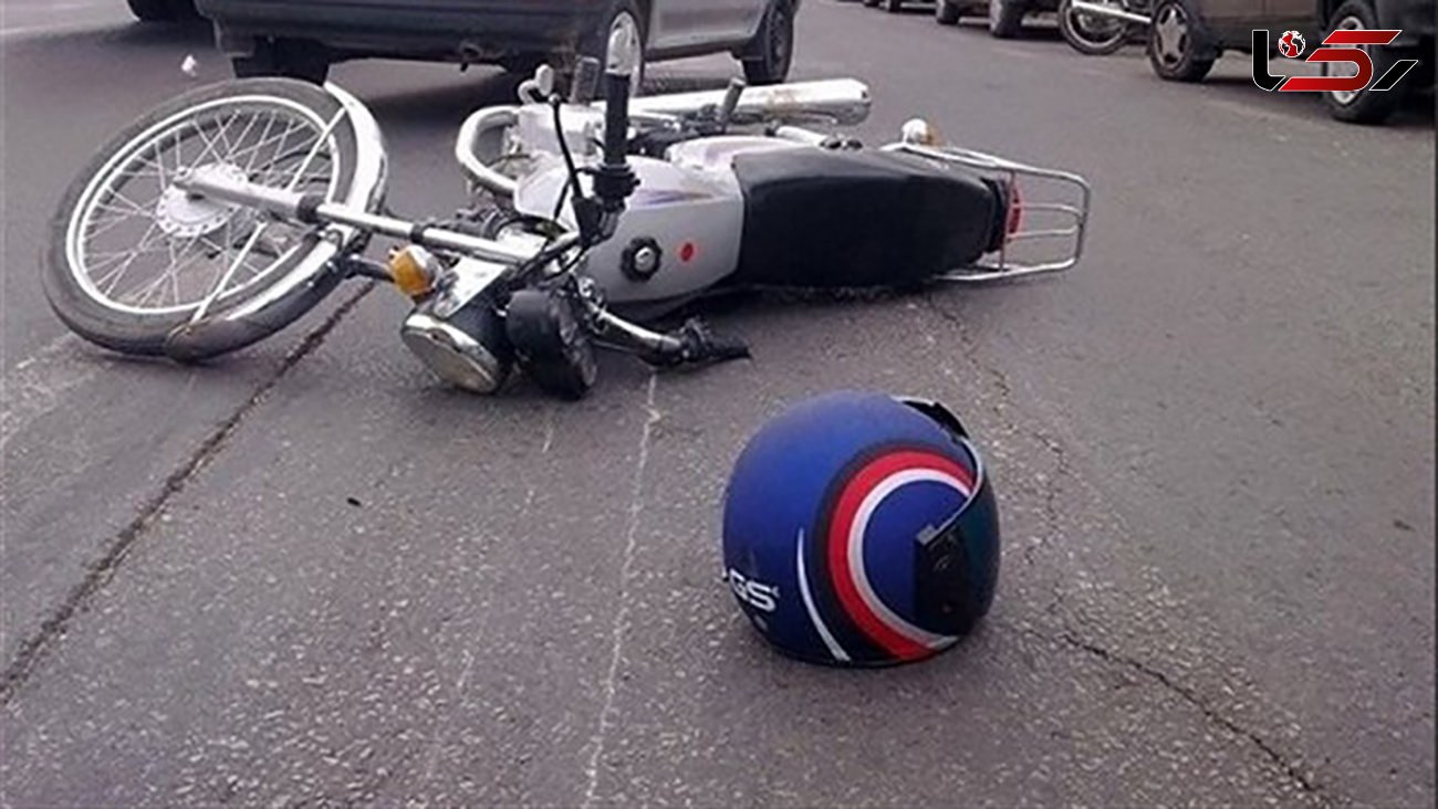 ببینید | تصادف وحشتناک موتورسوار به خاطر رانندگی پرخطر!