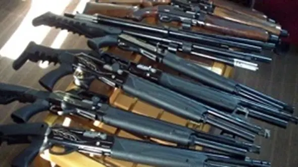 کشف ۱۲ قبضه سلاح جنگی و شکاری در تفت