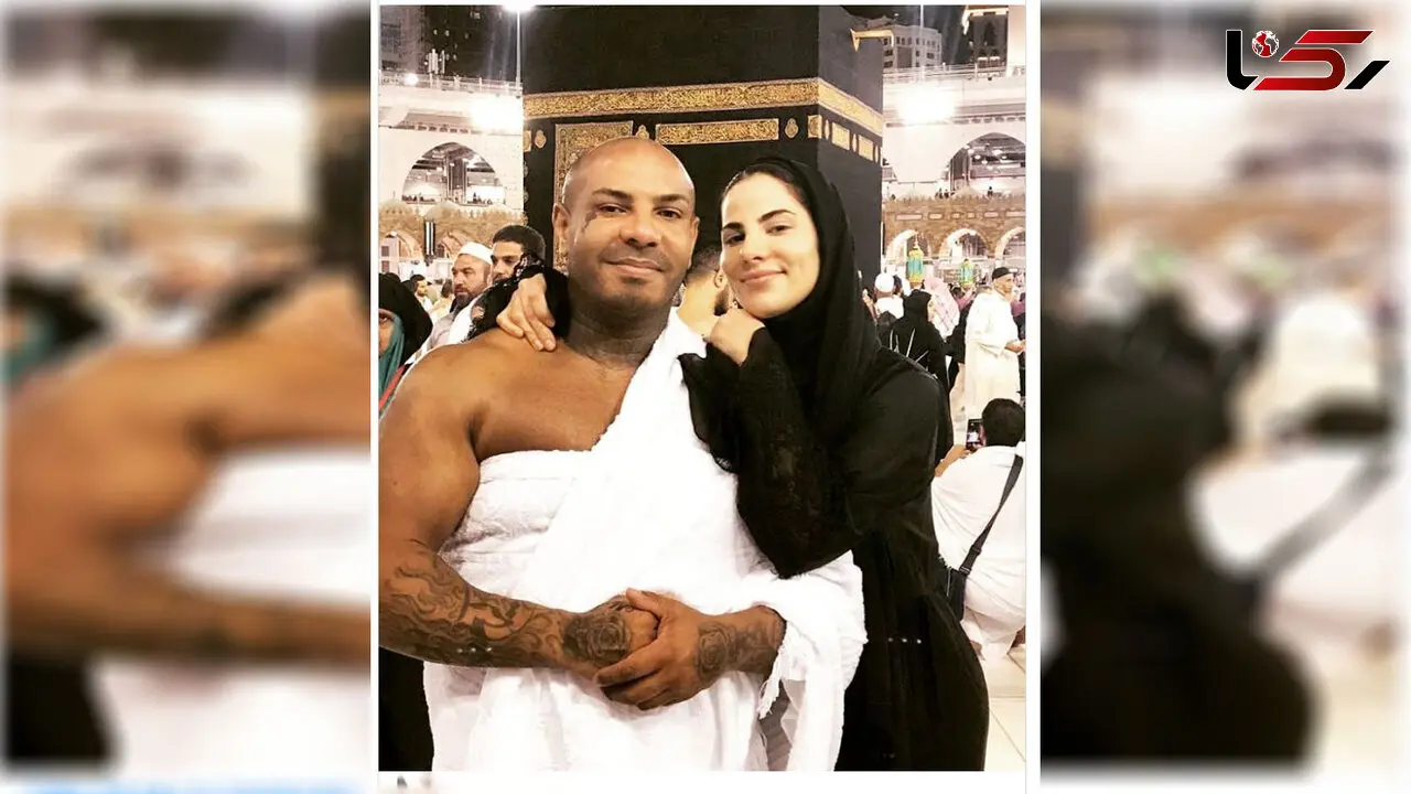 خشم گسترده از حضور دختر رئیس جمهور سابق و همسر خالکوبی شده اش در مکه+ عکس