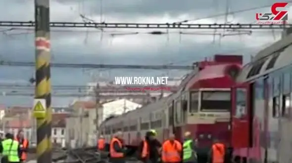 تصادف مرگبار دو قطار سریع السیر / مسافران لت و پار شدند + فیلم 